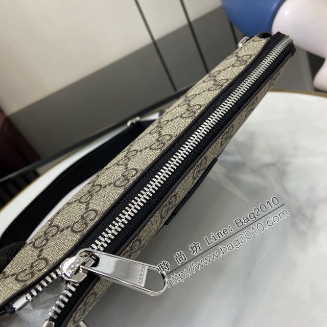 Gucci專櫃古馳最經典款男士單肩斜挎包 jh2814型號:  406410